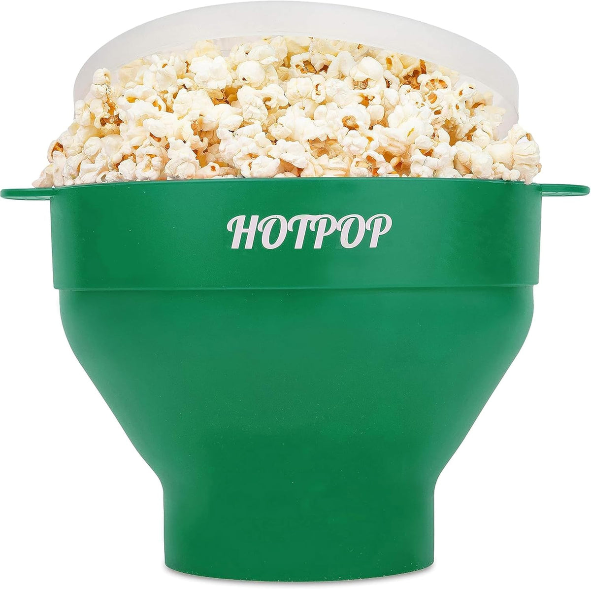 Silicone Microwave Popcorn Popper Bowl - Collapsible, Oil-Free, BPA-Free, Healthy & Yummy Snack Maker