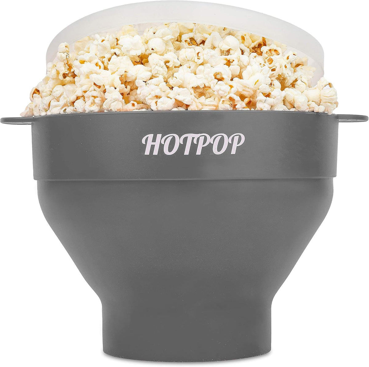 Silicone Microwave Popcorn Popper Bowl - Collapsible, Oil-Free, BPA-Free, Healthy & Yummy Snack Maker