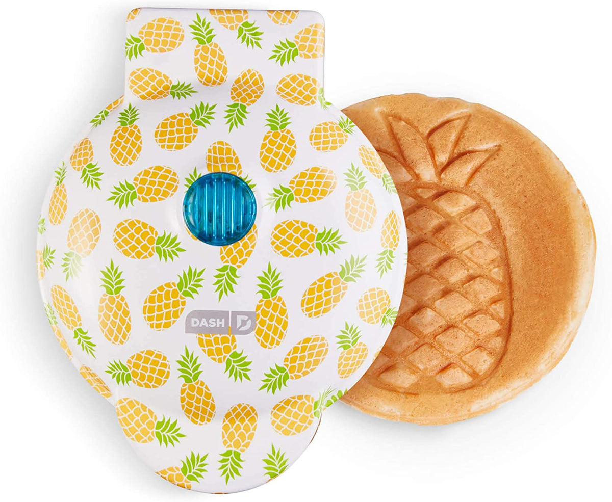 Mini Hash-Brown & Waffle Maker - Quick & Easy, Nonstick, 4 Inch Red Heart